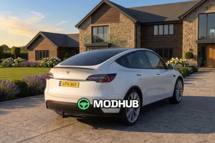 Tesla Model-Y 2022 v1.61x for ETS2 — 3
