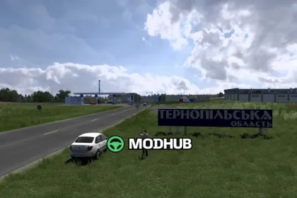 UkrMap Reborn v1.60.1.7s for ETS2 — 3