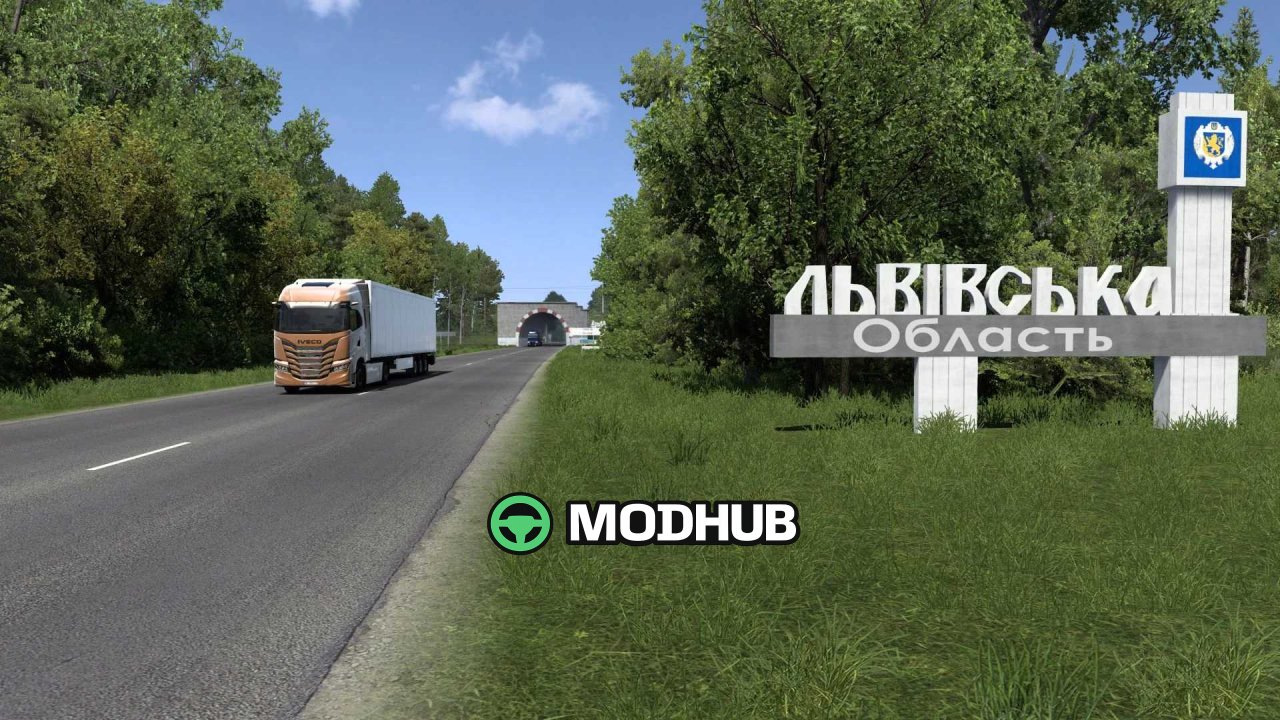 UkrMap Reborn v1.60.1.7s for ETS2