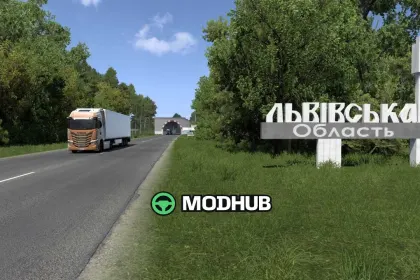 UkrMap Reborn v1.60.1.7s for ETS2 — 5