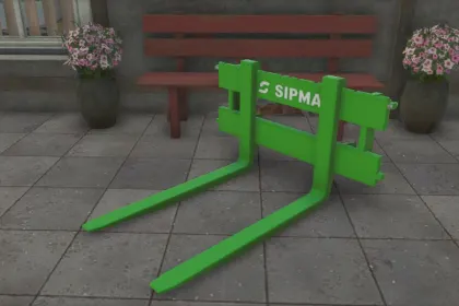 Efektywne Widelce do Palet Sipma Pallet Fork — Szybkie Ładowanie w Farming Simulator 25