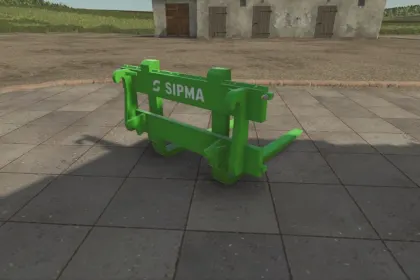 Effiziente Palettengabeln Sipma Pallet Fork — Schnelles Laden in Farming Simulator 25 — 2