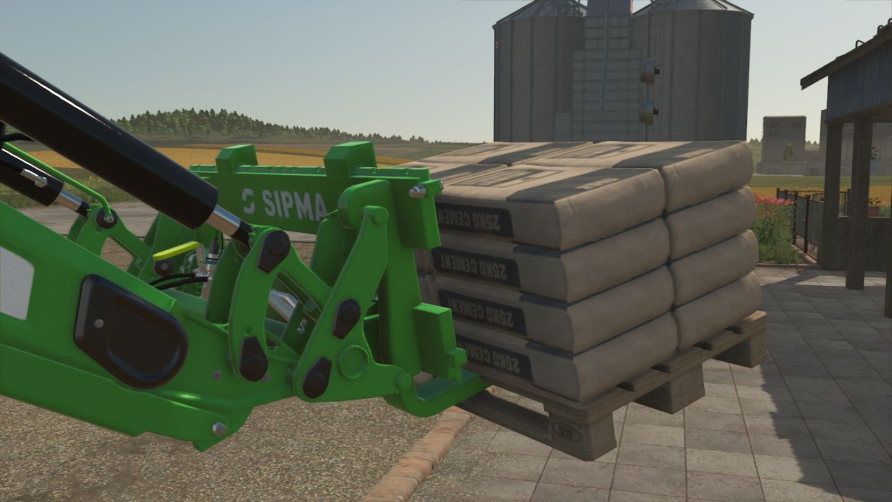 Effiziente Palettengabeln Sipma Pallet Fork — Schnelles Laden in Farming Simulator 25