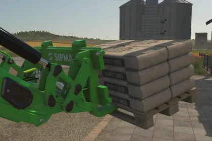 Effiziente Palettengabeln Sipma Pallet Fork — Schnelles Laden in Farming Simulator 25 — 4