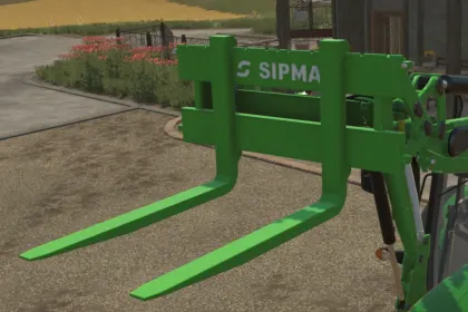 Effiziente Palettengabeln Sipma Pallet Fork — Schnelles Laden in Farming Simulator 25 — 5