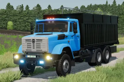 ЗІЛ-4334 і причіп для Farming Simulator 22