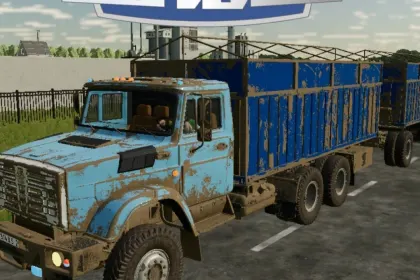 ЗІЛ-4334 і причіп для Farming Simulator 22 — 6