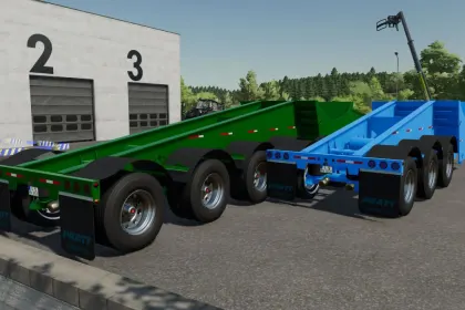 Zestaw specjalistycznych przyczep do Farming Simulator 22 — 6