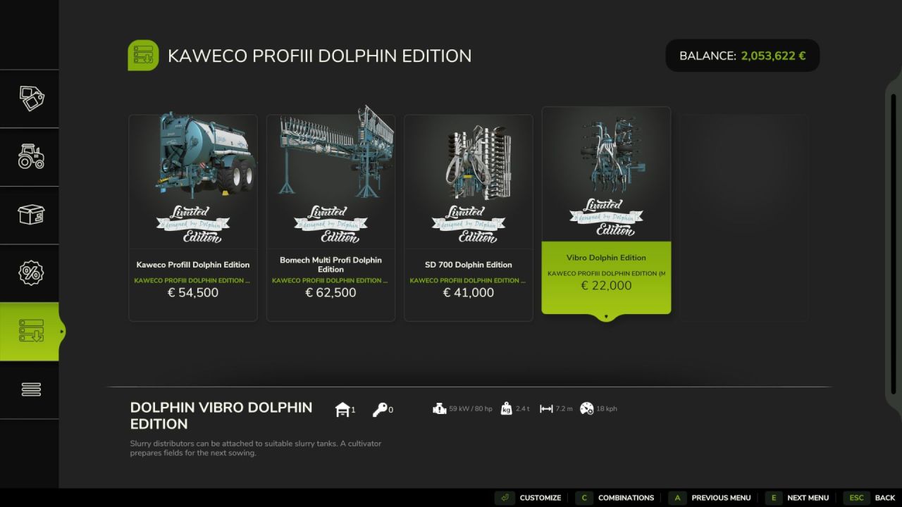 Efektywny Zestaw Kaweco Pack Dolphin Edition w Stylowym Designie do Farming Simulator 25