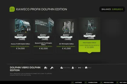 Ефективний Комплект Kaweco Pack Dolphin Edition у Стильному Дизайні для Farming Simulator 25