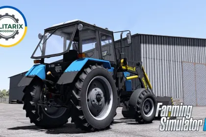 Фронтальний навантажувач GENERAL-X з ковшем для Farming Simulator 22 — 2