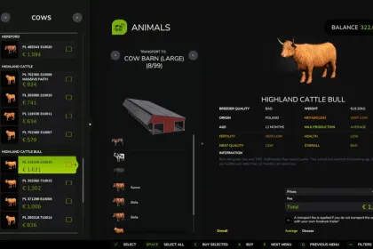 Neuer Realistischer Enhanced Livestock Mod für Farming Simulator 25 — Genetik, Krankheiten und Intelligente Zucht — 2