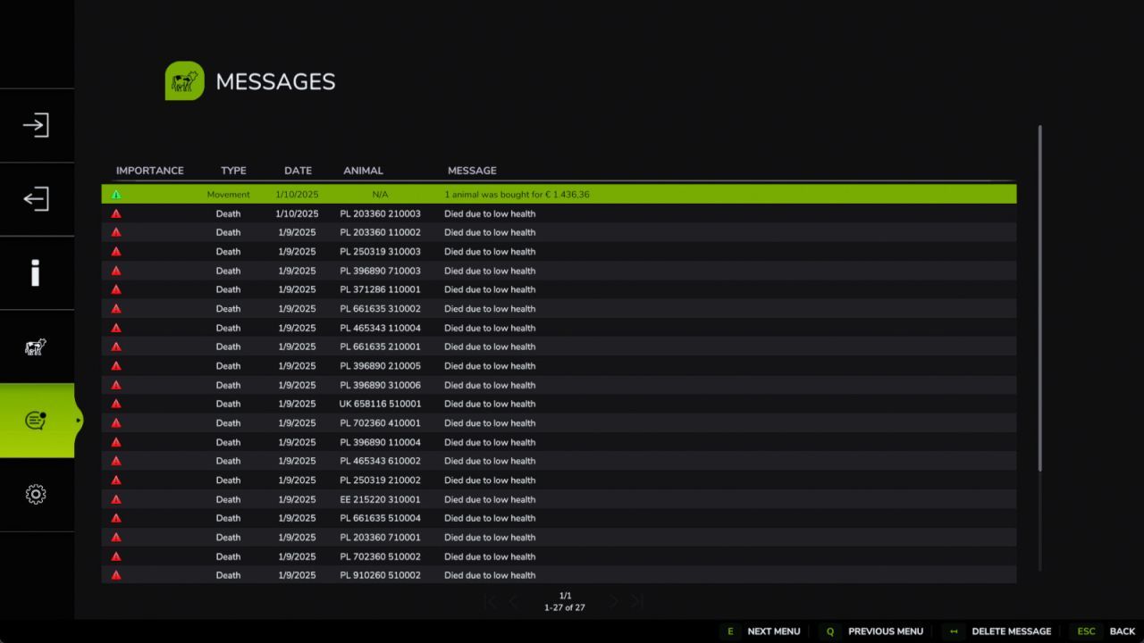 Neuer Realistischer Enhanced Livestock Mod für Farming Simulator 25 — Genetik, Krankheiten und Intelligente Zucht