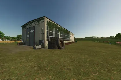 Гараж Long Garage для Farming Simulator 25 — 2