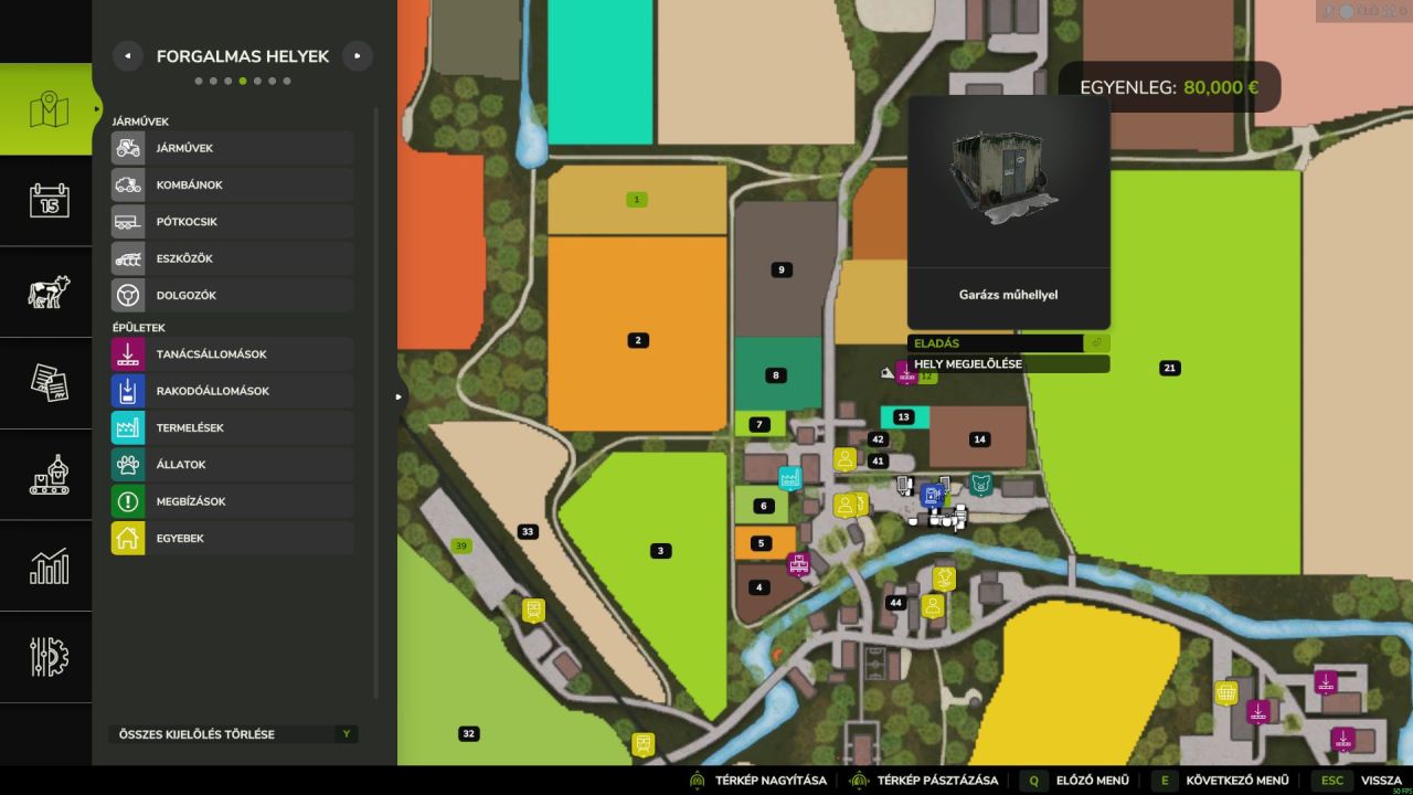 Гараж Long Garage для Farming Simulator 25