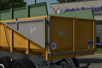 Самоскид-"цистерна" Grollier Charentaise 10 T  для Farming Simulator 25 — 2