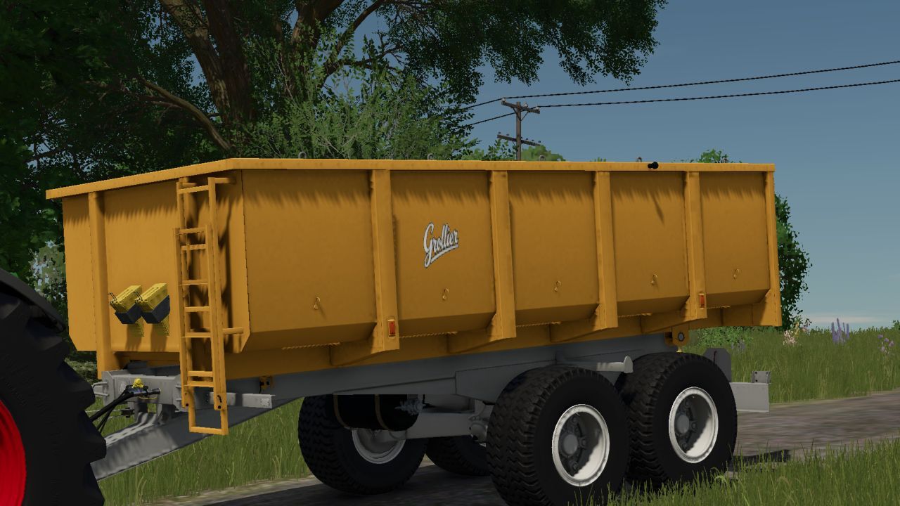 Самоскид-"цистерна" Grollier Charentaise 10 T  для Farming Simulator 25