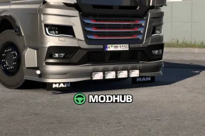 Тюнінг запчастини MAN TGX 2020 Tuning Parts v1.60 для ETS2
