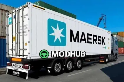 Schmitz 40ft-20ft Trailer v1.60 for ETS2