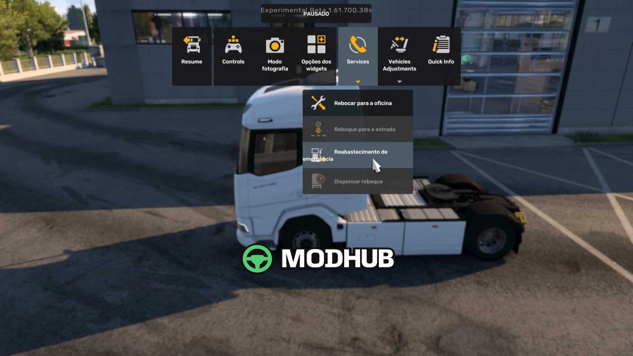 Аварійна зарядка EMERGENCY RECHARGE 5000 KWH для ETS2