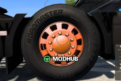 Zestaw kół i opon ATS 29 08 2026 1.0 do ETS2 — 5