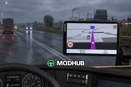 Навігатор Garmin Dezl LGV1020 v3.0 для ETS2