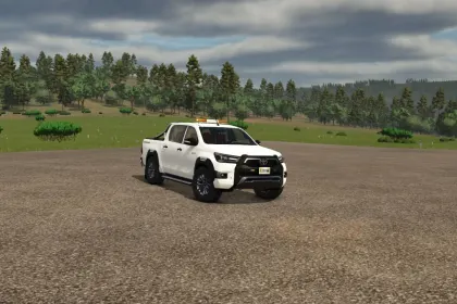 Effizienter Pickup Toyota Hilux 2021 Edit für Farming Simulator 25 — Schnell und Vielseitig — 3
