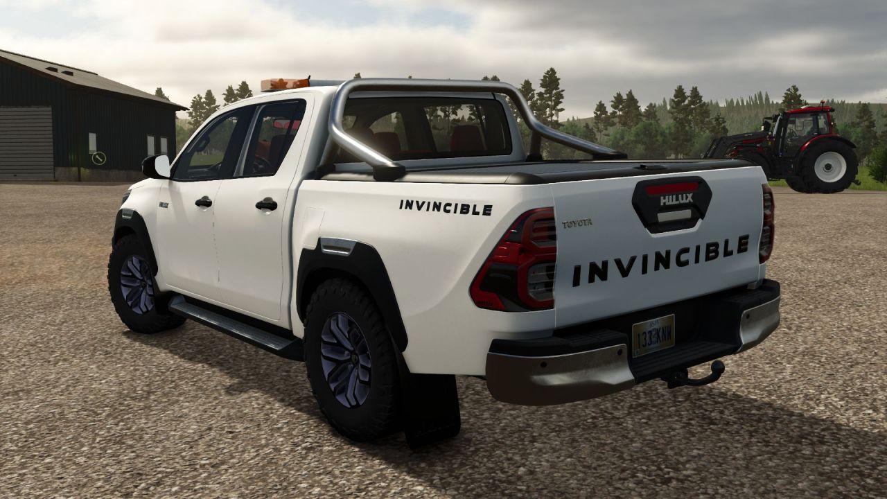 Effizienter Pickup Toyota Hilux 2021 Edit für Farming Simulator 25 — Schnell und Vielseitig