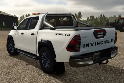 Effizienter Pickup Toyota Hilux 2021 Edit für Farming Simulator 25 — Schnell und Vielseitig — 4