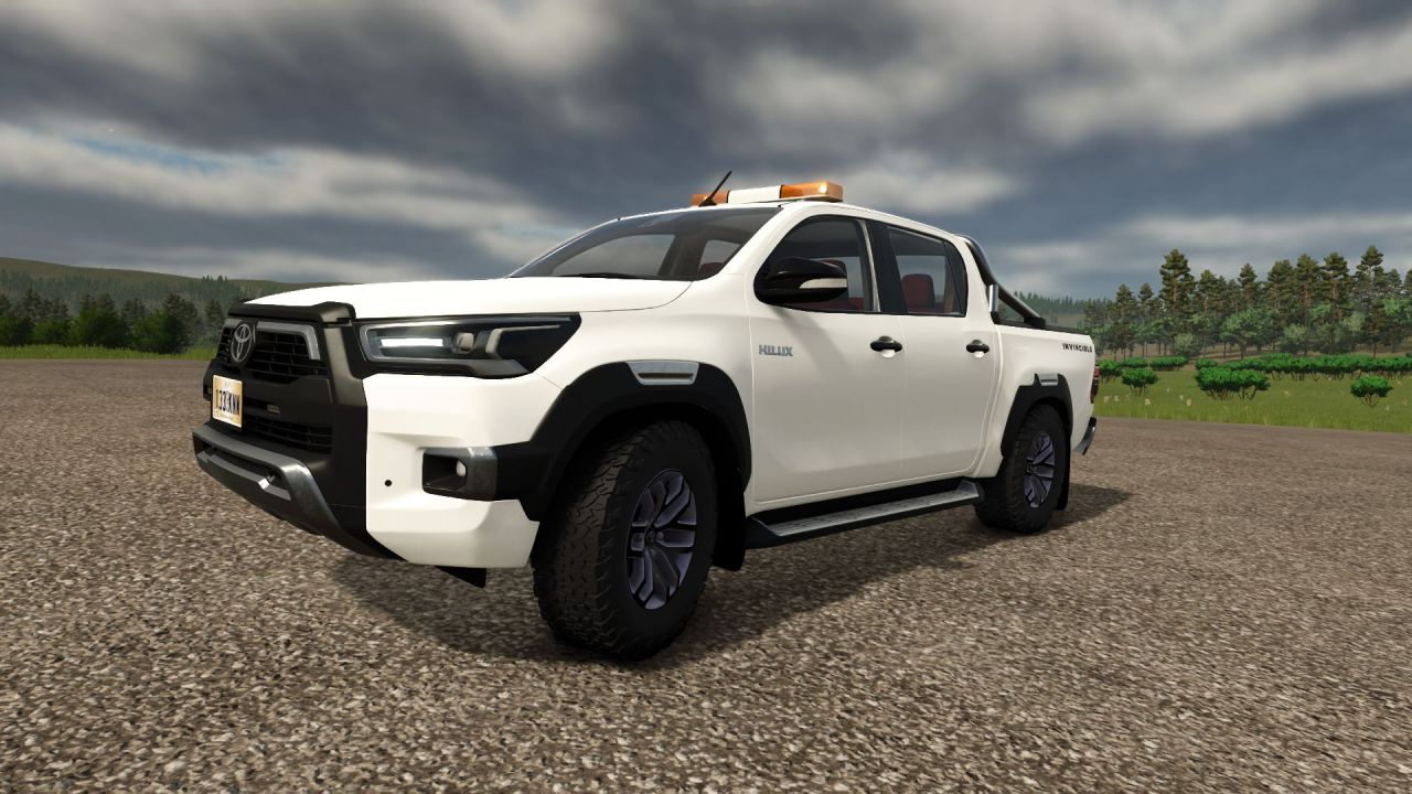 Effizienter Pickup Toyota Hilux 2021 Edit für Farming Simulator 25 — Schnell und Vielseitig