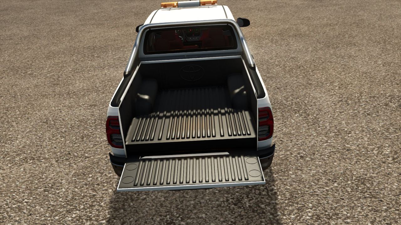 Effizienter Pickup Toyota Hilux 2021 Edit für Farming Simulator 25 — Schnell und Vielseitig