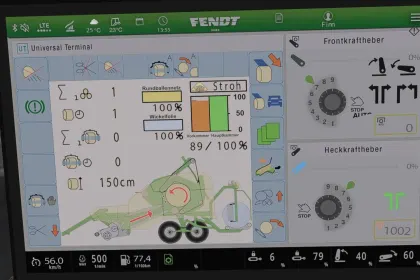Екран isoBUS Krone Ultima (Prefab) для Farming Simulator 25