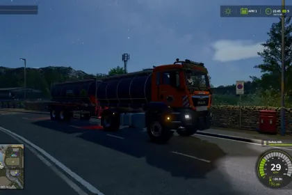 Leistungsstarker Lkw MAN TGS 18*** 4x4 mit Kran – Universelles Multitool für FS25