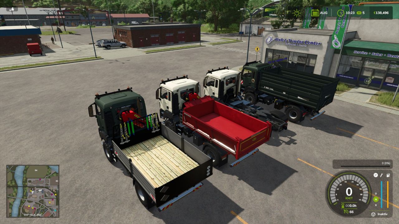Leistungsstarker Lkw MAN TGS 18*** 4x4 mit Kran – Universelles Multitool für FS25