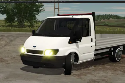 Автомобіль Ford Transit Mk6 для Farming Simulator 25