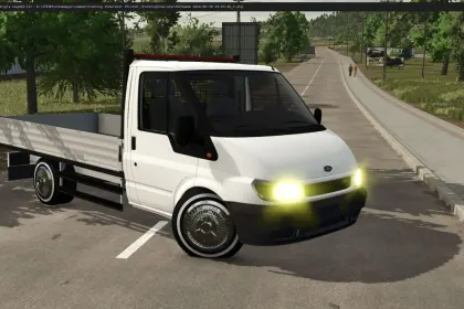 Автомобіль Ford Transit Mk6 для Farming Simulator 25 — 2