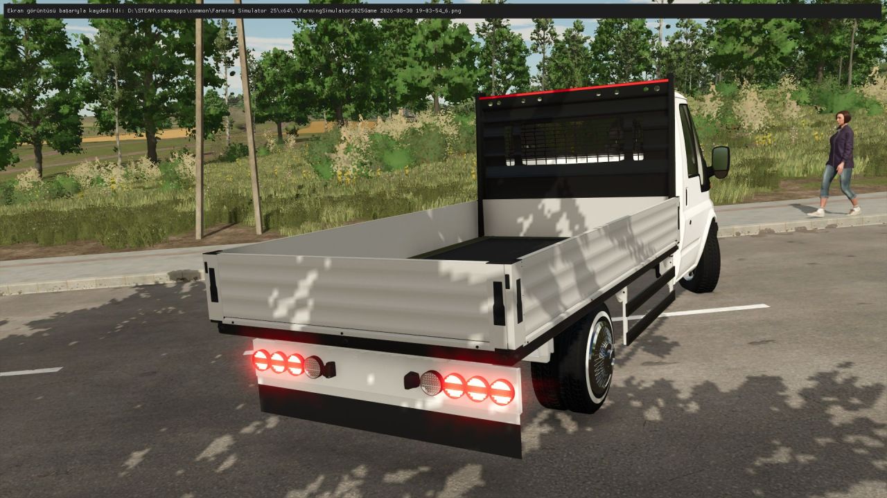 Автомобіль Ford Transit Mk6 для Farming Simulator 25