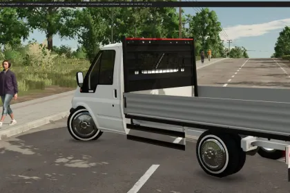 Автомобіль Ford Transit Mk6 для Farming Simulator 25 — 4