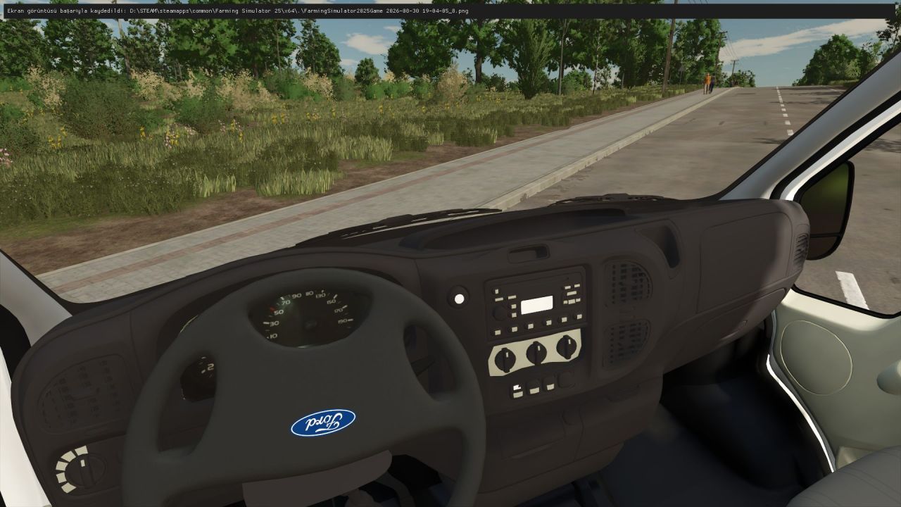 Автомобіль Ford Transit Mk6 для Farming Simulator 25