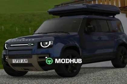 Land Rover Defender 110 2023 L663 v2.0 for ETS2 — 3