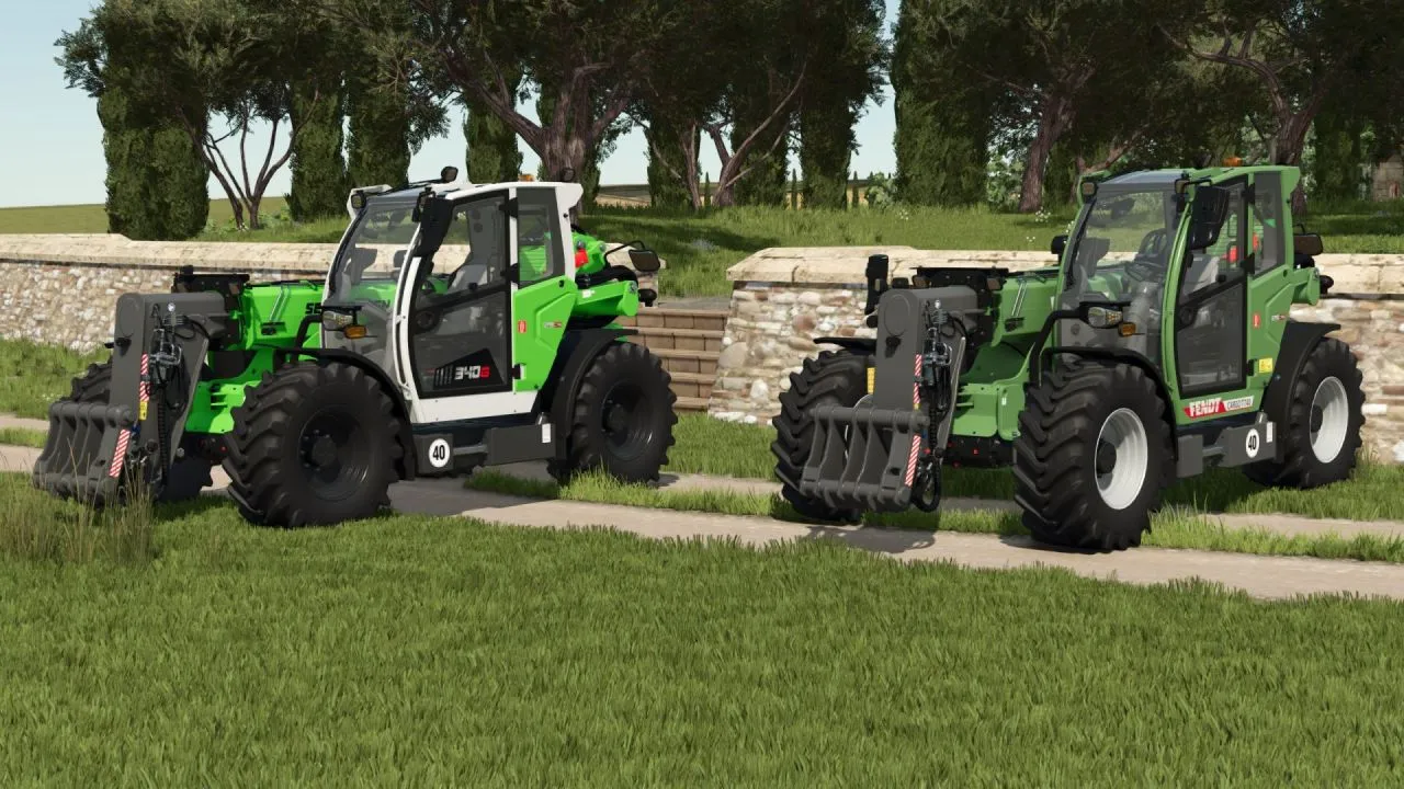 Ефективний Телескопічний Навантажувач Fendt Cargo T740 / Sennebogen 340G для FS25
