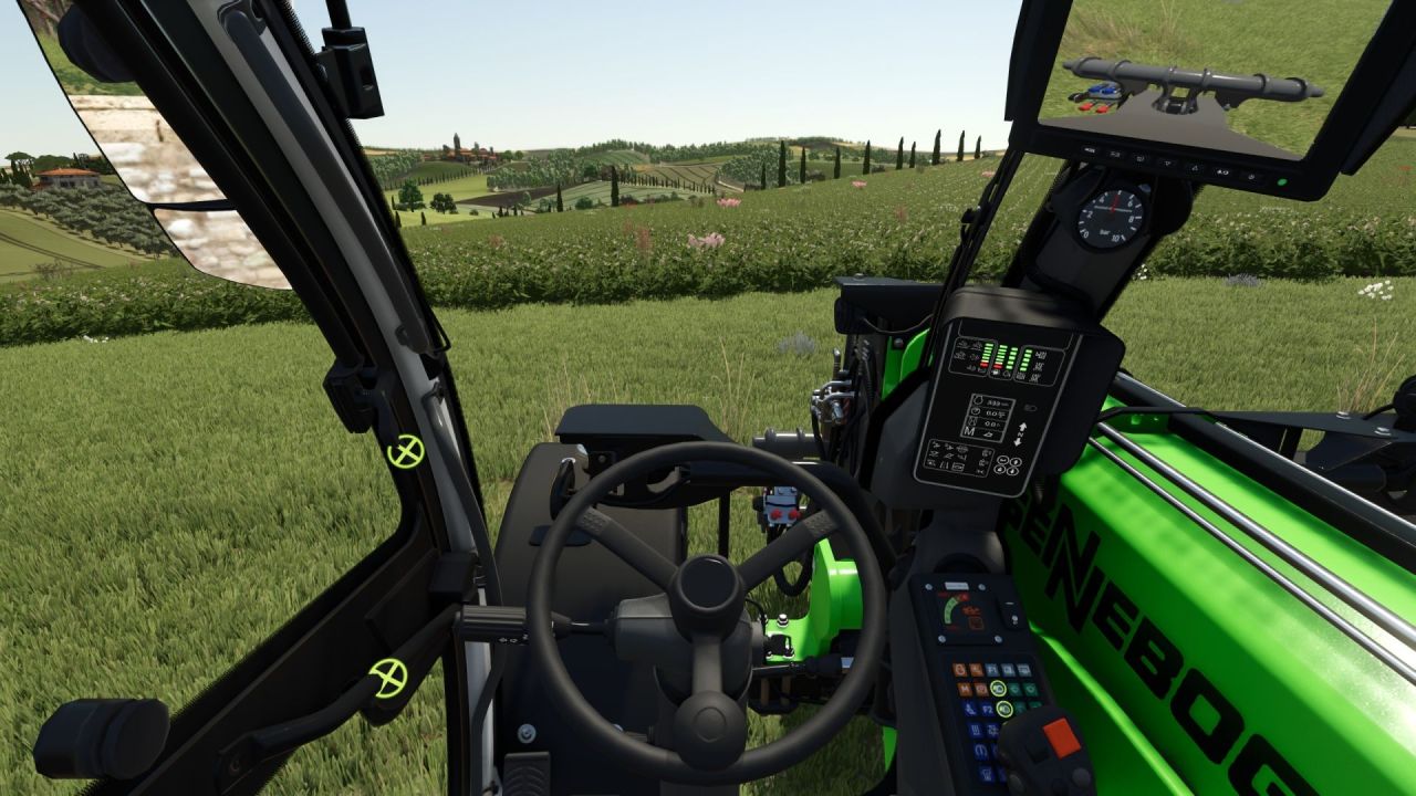 Efektywny Ładowacz Teleskopowy Fendt Cargo T740 / Sennebogen 340G do FS25 - Zrzuty ekranu
