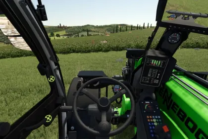 Ефективний Телескопічний Навантажувач Fendt Cargo T740 / Sennebogen 340G для FS25 — 3