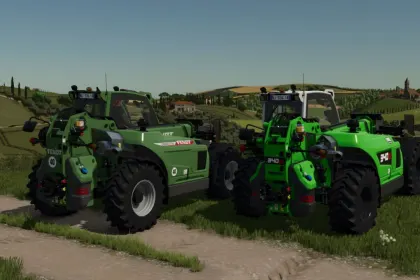 Ефективний Телескопічний Навантажувач Fendt Cargo T740 / Sennebogen 340G для FS25 — 4
