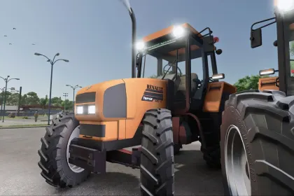 Трактор Renault Temis для Farming Simulator 25