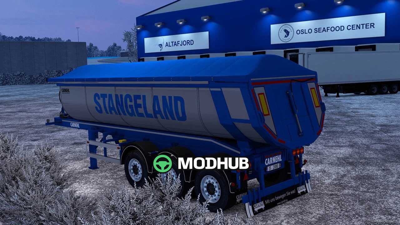 Carnehl Halfpipe Trailer v2.5 1.60 for ETS2