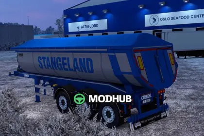 Carnehl Halfpipe Trailer v2.5 1.60 for ETS2 — 2