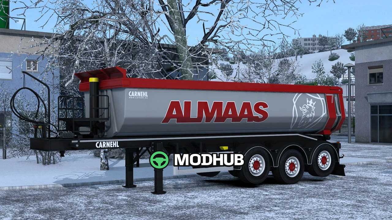 Carnehl Halfpipe Trailer v2.5 1.60 for ETS2