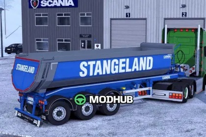Carnehl Halfpipe Trailer v2.5 1.60 for ETS2 — 4