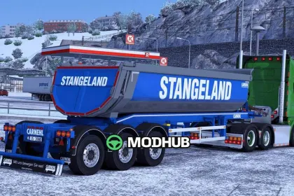 Carnehl Halfpipe Trailer v2.5 1.60 for ETS2 — 5